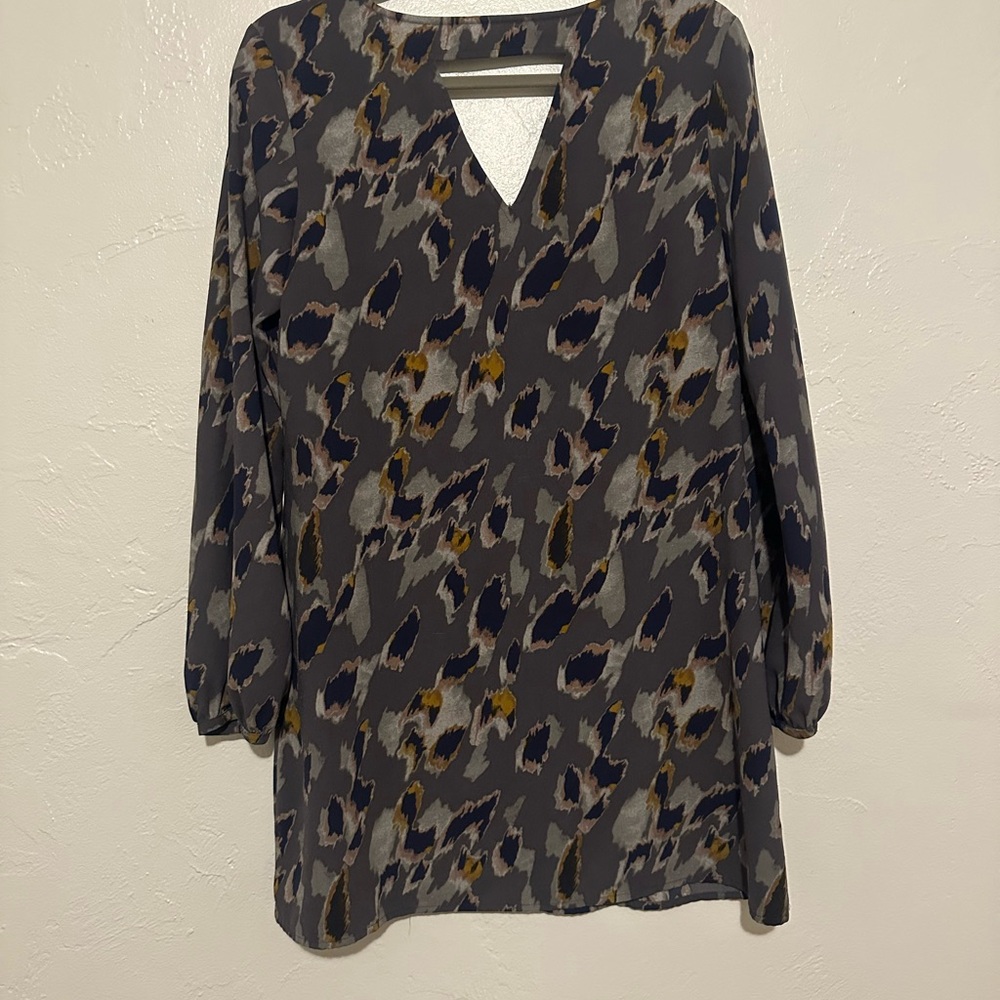 Leith Multicolor Abstract Blouse